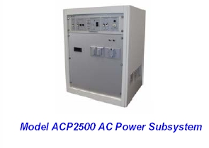 Model ACP2500 AC Power Subsystem  