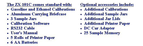 PORTABLE OCTANE METER ASTM D2699 - ASTM D2700 - ISO 5163 - ISO 5164 - EN 25163 - EN 25164 