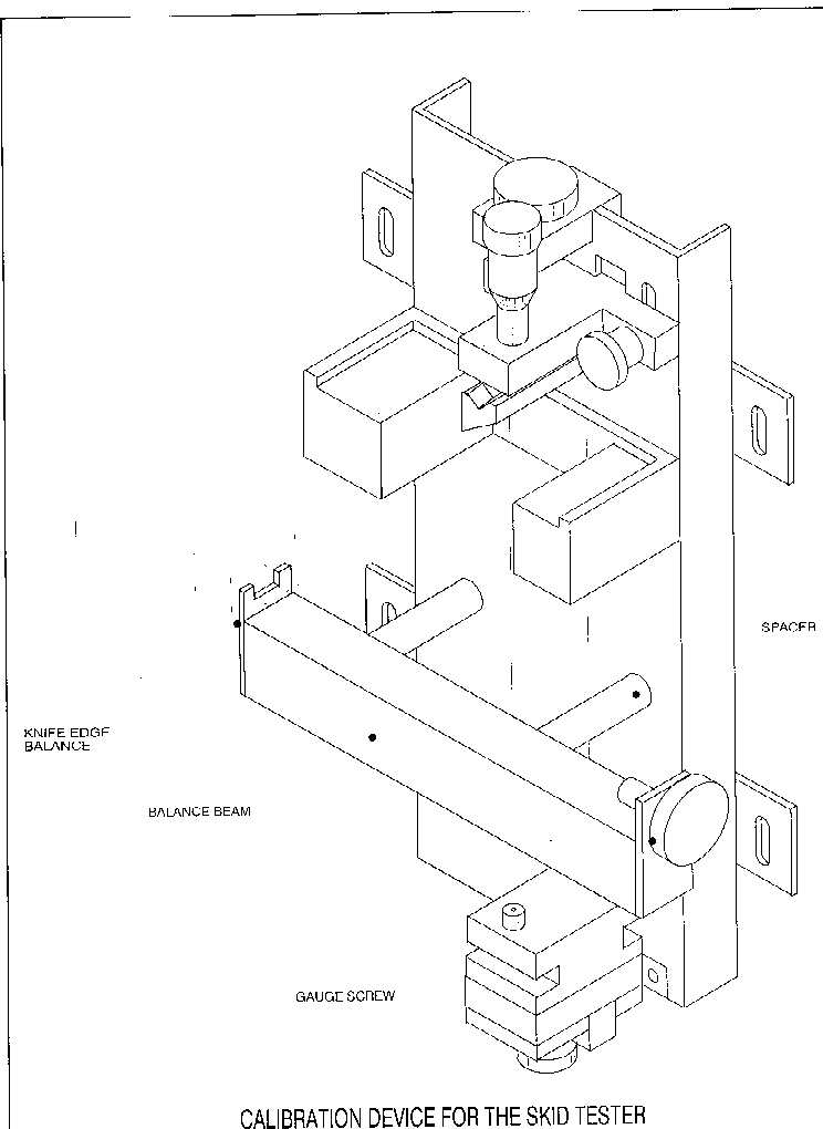  Diagram 2Portable Skid Tester Calibration Kit