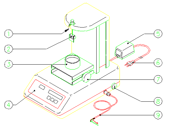 TSD 971  TENSIOMETRY SYSTEM DIGITAL  